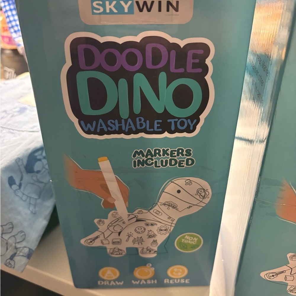 Doodle Dino Creative Toy - Teal